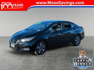 2021 Nissan Versa with Super Black Exterior