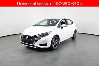 2025 Nissan Versa with Aspen White Tricoat Exterior