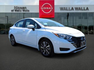 2025 Nissan Versa with Aspen White Tricoat Exterior