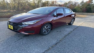2025 Nissan Versa with Scarlet Ember Tintcoat Exterior
