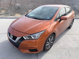 2022 Nissan Versa with Monarch Orange Metallic Exterior