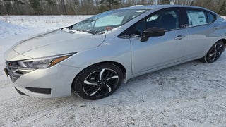 2025 Nissan Versa with Brilliant Silver Metallic Exterior