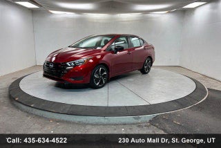2025 Nissan Versa with Scarlet Ember Tintcoat Exterior