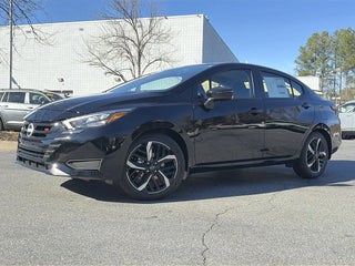 2025 Nissan Versa with Super Black Exterior