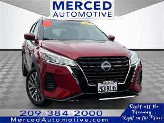 2024 Nissan Kicks with Scarlet Ember Tintcoat Exterior