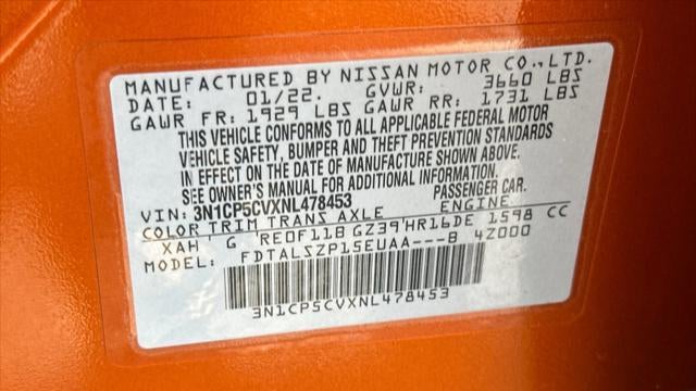 2022 Nissan Kicks SV