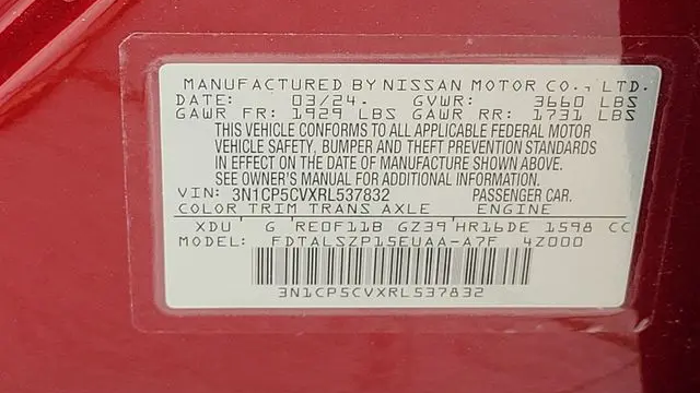 2024 Nissan Kicks SV