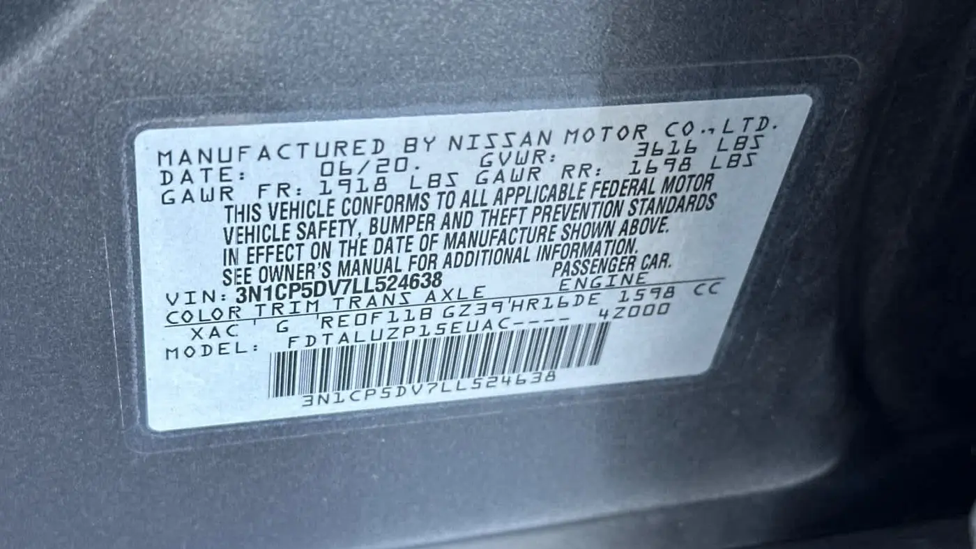 2020 Nissan Kicks SR