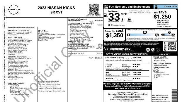 2023 Nissan Kicks SR