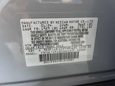 Photo of a 2024 Nissan Kicks SR 4DR Crossover for sale