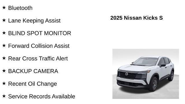 2025 Nissan Kicks S