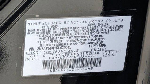 2025 Nissan Kicks SV