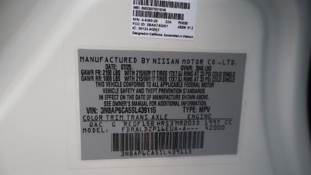 2025 Nissan Kicks SV