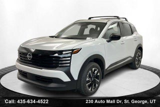 2026 Nissan Kicks with Aspen White Tricoat Exterior