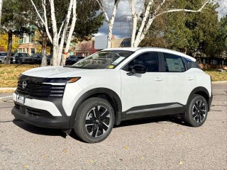 2026 Nissan Kicks with Aspen White Tricoat Exterior