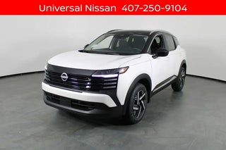 2026 Nissan Kicks with Aspen White Tricoat/Super Black Exterior