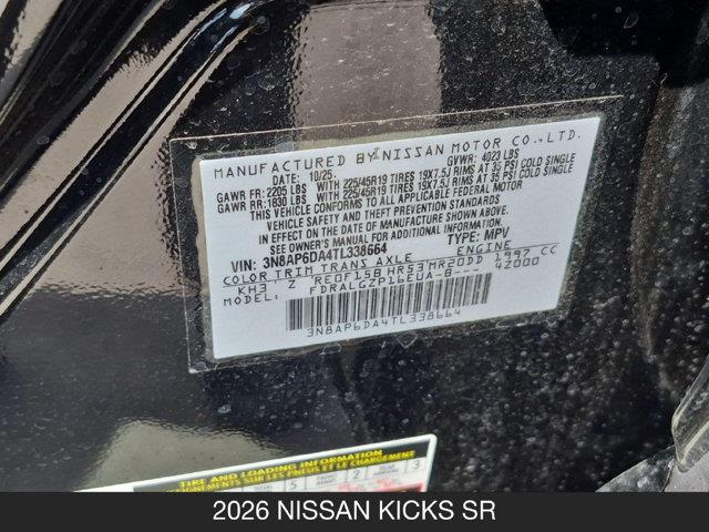 2026 Nissan Kicks - $25,477