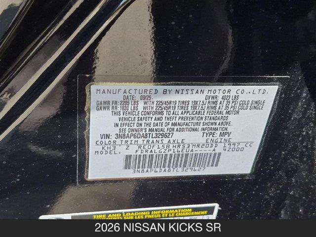 2026 Nissan Kicks - $24,977