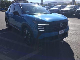 2026 Nissan Kicks with Arctic Ice Blue Metallic/Super Black Exterior