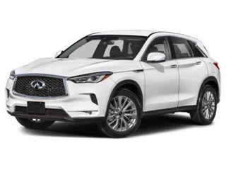 2025 INFINITI QX50 with Lunar White Exterior