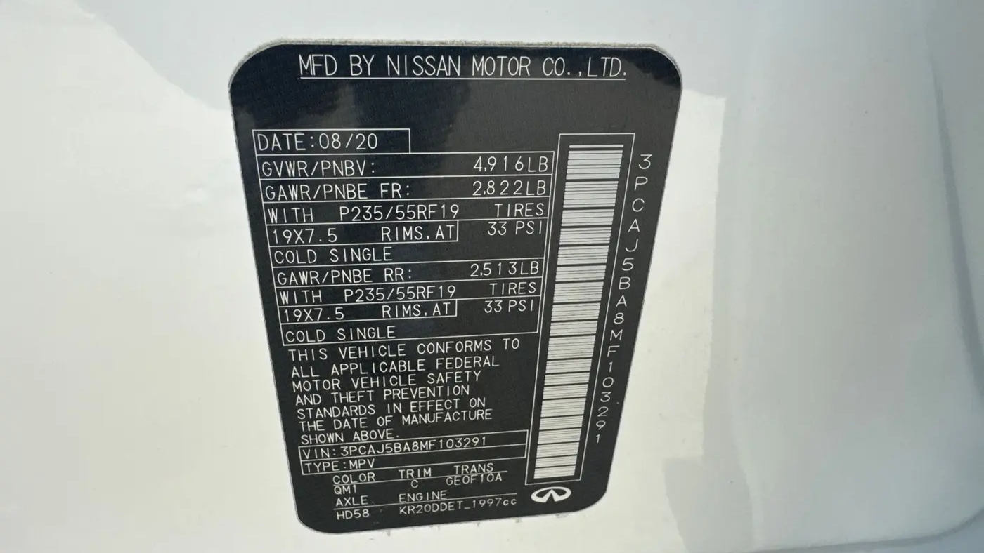 2021 INFINITI QX50 Luxe