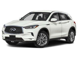 2025 INFINITI QX50 with Radiant White Exterior