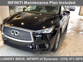 2025 INFINITI QX50 with Black Obsidian Exterior