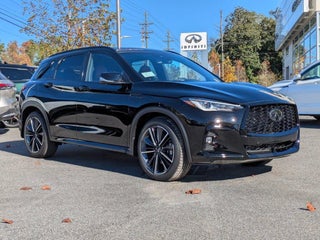 2025 INFINITI QX50 with Black Obsidian Exterior