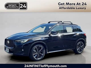 2025 INFINITI QX50 with Black Obsidian Exterior