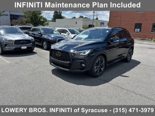 2025 INFINITI QX50 with Black Obsidian Exterior