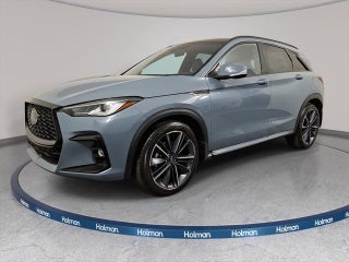 2025 INFINITI QX50 with Slate Gray Exterior