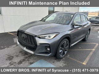 2025 INFINITI QX50 with Graphite Shadow Exterior