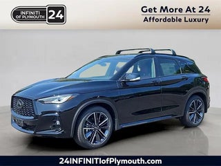 2025 INFINITI QX50 with Black Obsidian Exterior