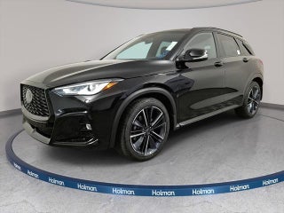 2025 INFINITI QX50 with Black Obsidian Exterior