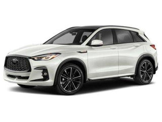 2025 INFINITI QX50 with Radiant White Exterior