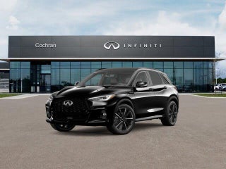 2025 INFINITI QX50 with Black Obsidian Exterior