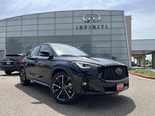 2025 INFINITI QX50 with Black Obsidian Exterior