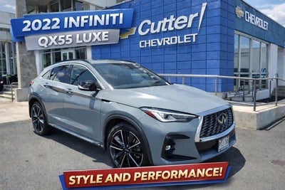 2022 Infiniti QX55 AWD Luxe 4DR Crossover
