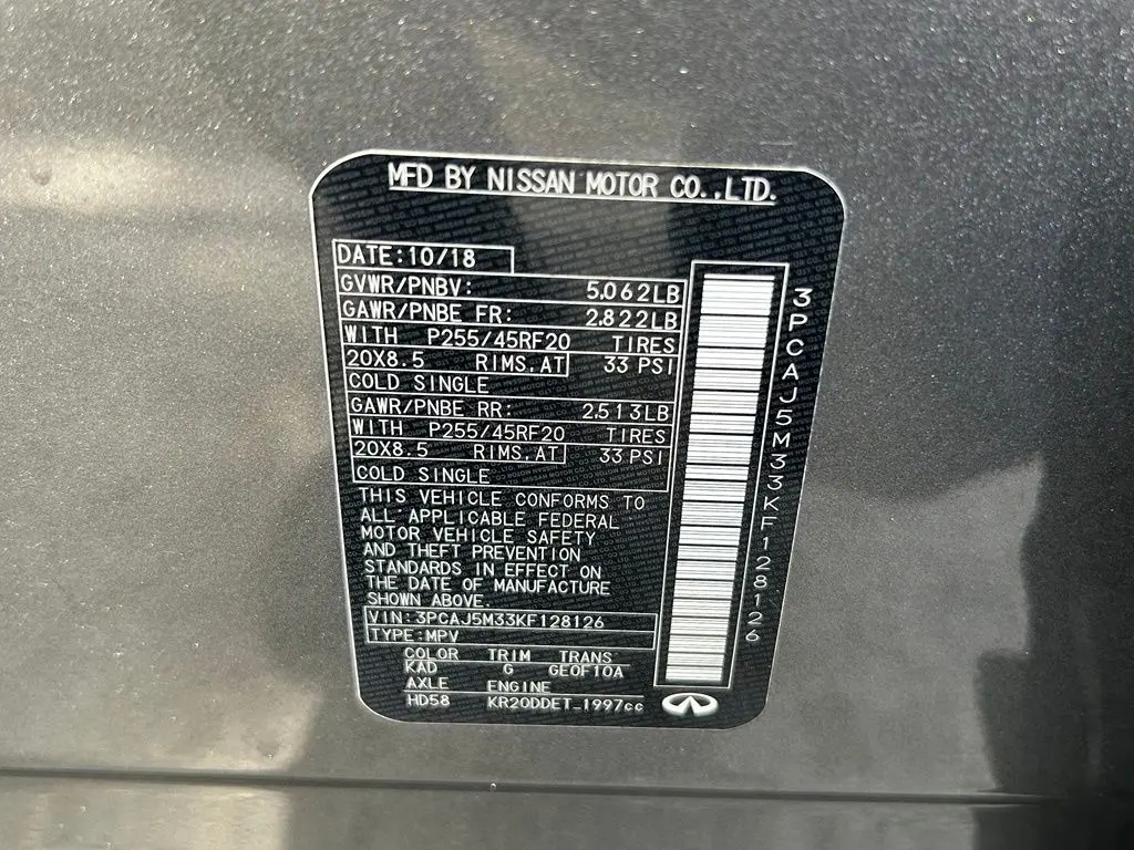 2022 INFINITI Qx55 - $23,996