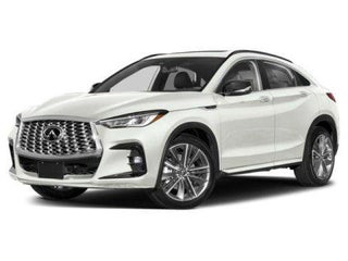 2025 INFINITI QX55 with Radiant White Exterior