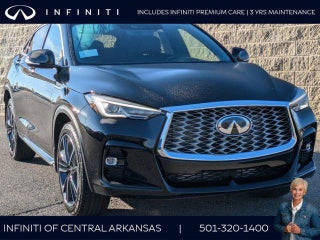 2025 INFINITI QX55 with Black Obsidian Exterior