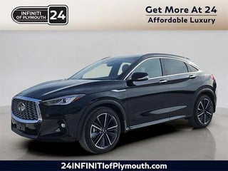 2025 INFINITI QX55 with Black Obsidian Exterior