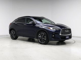 2024 INFINITI QX55 with Hermosa Blue Exterior