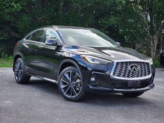 2025 INFINITI QX55 with Black Obsidian Exterior