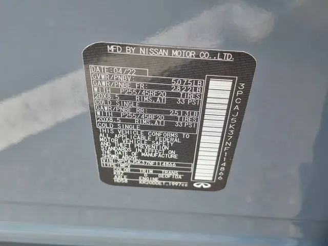 2022 INFINITI Qx55 - $18,801