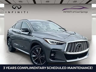 2025 INFINITI QX55 with Graphite Shadow Exterior