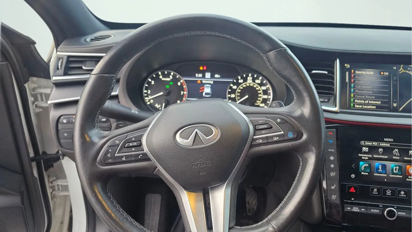 2022 INFINITI QX55 Sensory