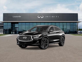2025 INFINITI QX55 with Black Obsidian Exterior