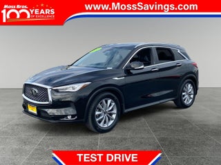 2020 INFINITI QX50 with Black Obsidian Exterior