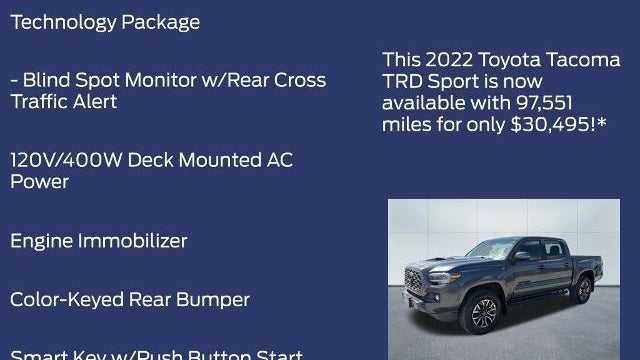 2022 Toyota Tacoma TRD Off-Road